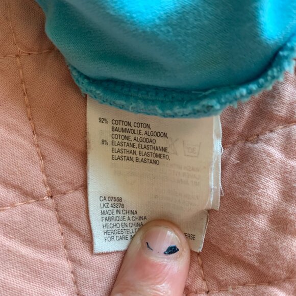 MEXX - Faux Wrap Tee shirt is a short sleeve turquoise medium - Picture 7 of 8